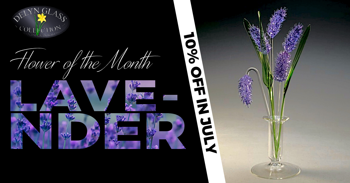 10% OFF Lavender - July Flower of the Month